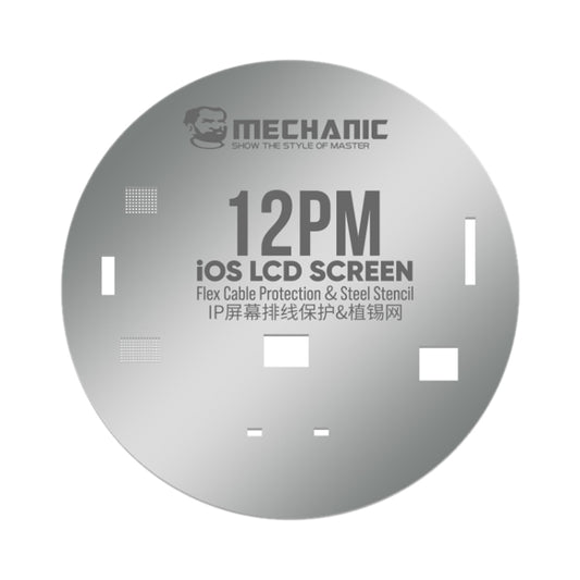 Mechanic UFO LCD Screen Flex Cable Protection and Reballing Planting For iPhone 12 Pro Max - BGA Stencils by MECHANIC | Online Shopping South Africa | PMC Jewellery
