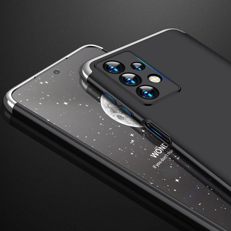 For Samsung Galaxy A23 GKK Three Stage Splicing Full Coverage PC Phone Case(Black Silver) - free shipping - PMC TechLife - Order now!