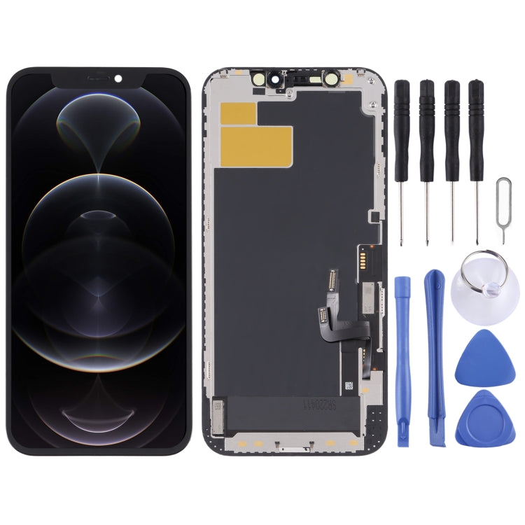 JK TFT LCD Screen For iPhone 12 / 12 Pro with Digitizer Full Assembly - free shipping - PMC TechLife - Order now!
