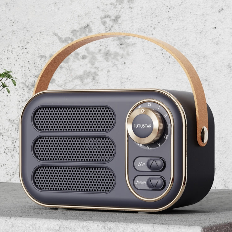 DW13 Portable HIFI Mini Retro Wireless Bluetooth Speaker(Blue) - Mini Speaker by PMC TechLife | Online Shopping South Africa | PMC TechLife
