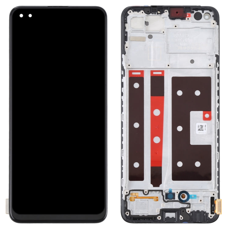 Original LCD Screen For OPPO Reno4 Lite/F17 Pro with Digitizer Full Assembly with Frame - LCD Screen by PMC Jewellery | Online Shopping South Africa | PMC Jewellery