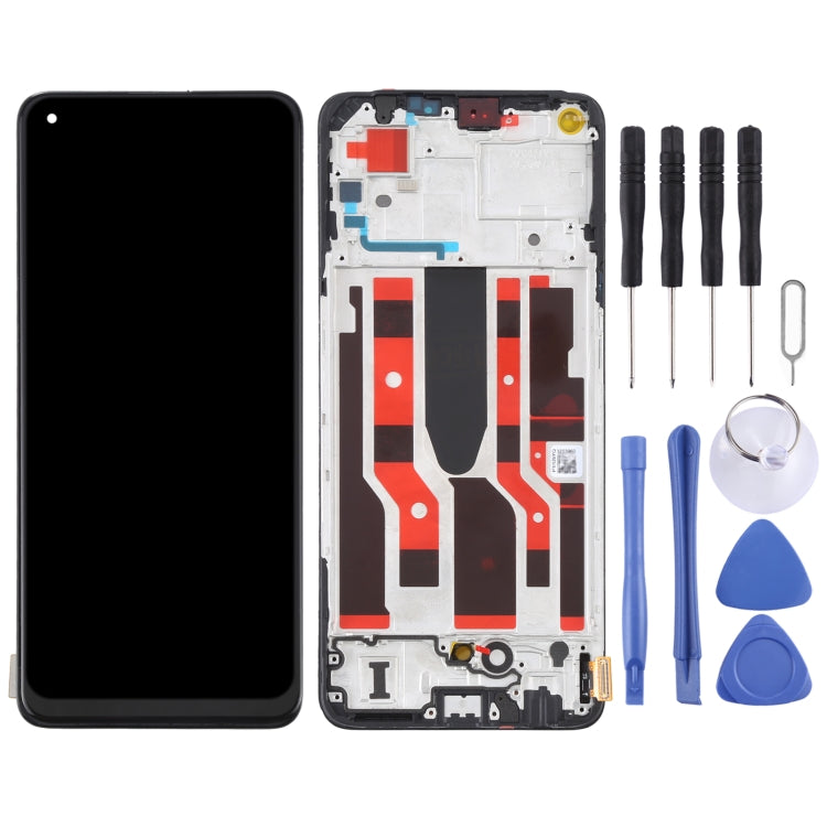 Original LCD Screen For OPPO A96 China with Digitizer Full Assembly with Frame - free shipping - PMC TechLife - Order now!