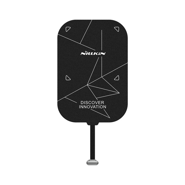 NILLKIN Magic Tag Plus Wireless Charging Receiver with USB-C / Type-C Port(Short Flex Cable) - Wireless Charger Receiver by NILLKIN | Online Shopping South Africa | PMC Jewellery