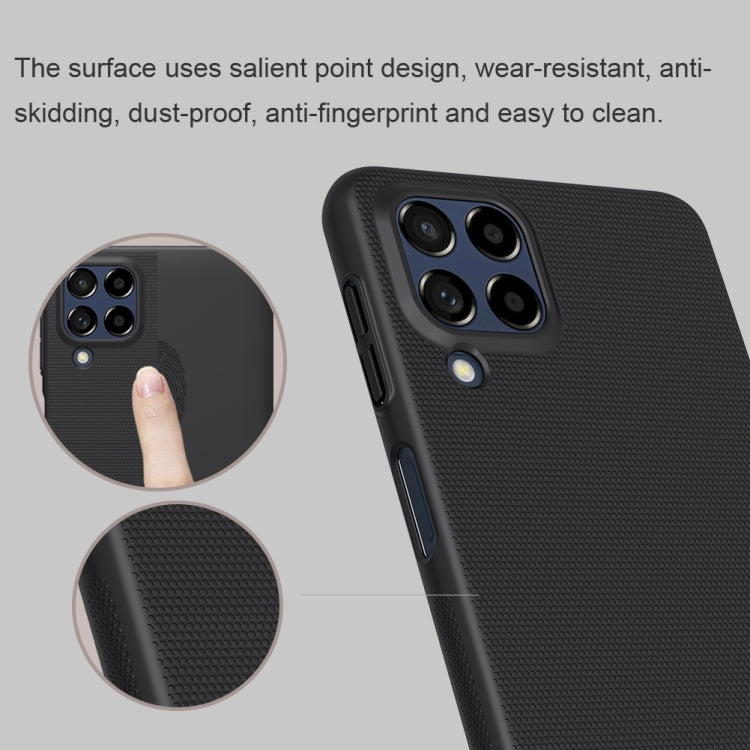 For Samsung Galaxy M53 5G NILLKIN Frosted PC Phone Case(Black) - Galaxy Phone Cases by NILLKIN | Online Shopping South Africa | PMC Jewellery