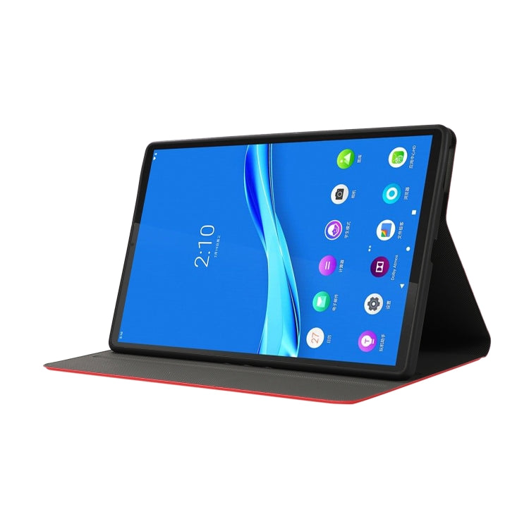 For OPPO Pad Air Voltage Craft Texture TPU Flip Leather Tablet Case(Red) - free shipping - PMC TechLife - Order now!