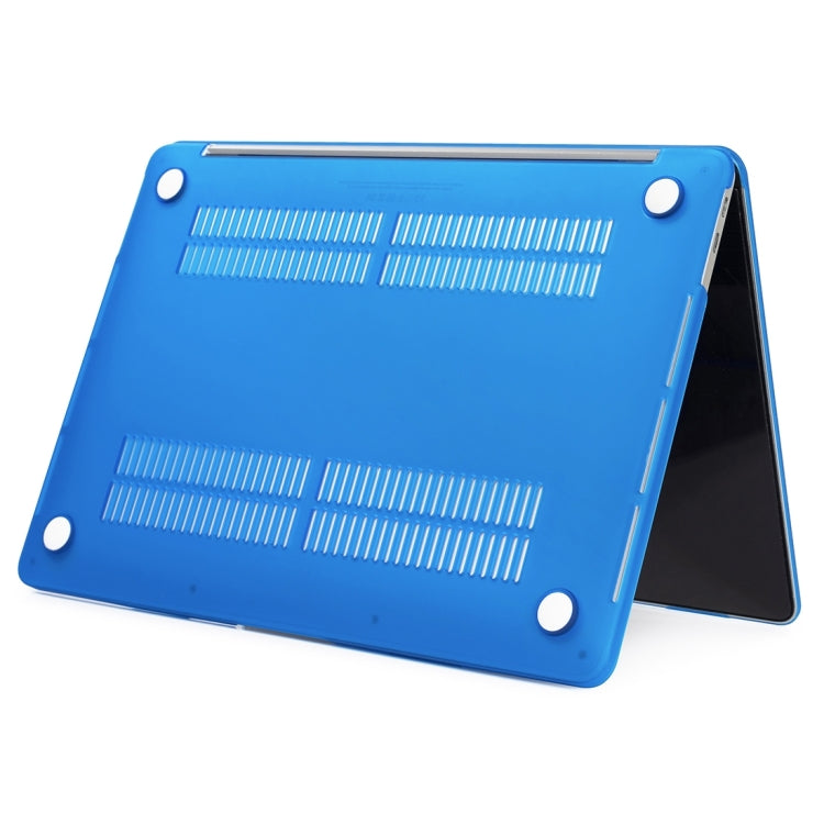 Laptop Matte Style Protective Case For MacBook Pro 13.3 inch 2022(Dark Blue) - MacBook Pro Cases by PMC TechLife | Online Shopping South Africa | PMC TechLife