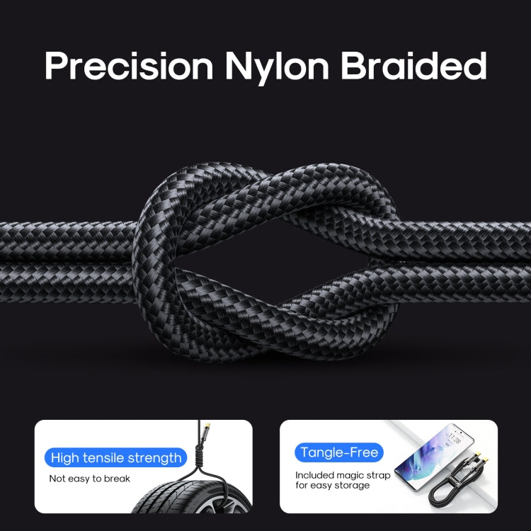 JOYROOM S-CC100A12 USB-C / Type-C to USB-C / Type-C 100W Sync Data Cable, Cable Length:1.2m(Blue) - USB-C & Type-C Cable by JOYROOM | Online Shopping South Africa | PMC Jewellery