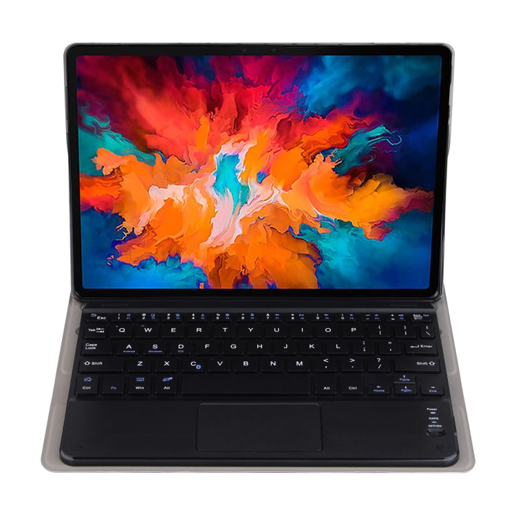 For Lenovo Tab M10 HD Gen 2 Touchpad Bluetooth Keyboard Leather Tablet Case(Rose Gold) - Lenovo Keyboard by PMC TechLife | Online Shopping South Africa | PMC TechLife