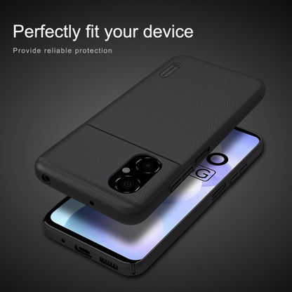 For Xiaomi Poco M4 5G NILLKIN Frosted PC Phone Case(Black) - Xiaomi Cases by NILLKIN | Online Shopping South Africa | PMC Jewellery