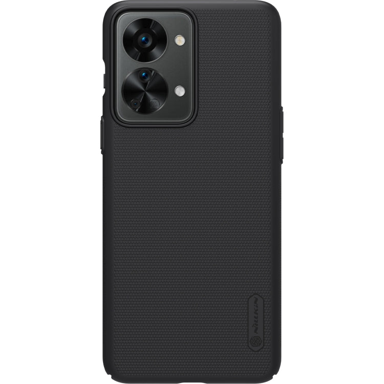 For OnePlus Nord 2T 5G NILLKIN Frosted PC Phone Case(Black) - OnePlus Cases by NILLKIN | Online Shopping South Africa | PMC Jewellery