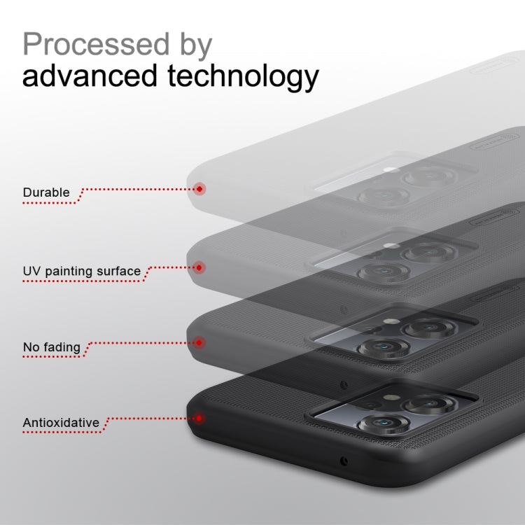 For OnePlus Nord CE 2 Lite 5G NILLKIN Frosted PC Phone Case(Red) - OnePlus Cases by NILLKIN | Online Shopping South Africa | PMC TechLife | Buy Now Pay Later Mobicred