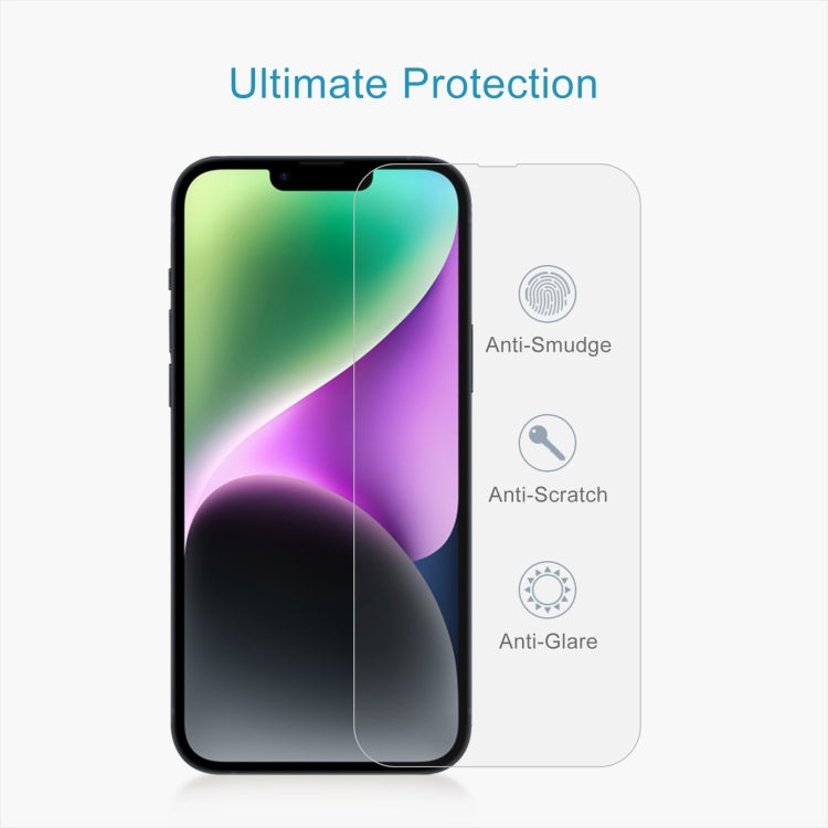 For iPhone 14 Plus 10pcs 0.26mm 9H 2.5D Tempered Glass Film - iPhone 14 Plus Tempered Glass by PMC TechLife | Online Shopping South Africa | PMC TechLife