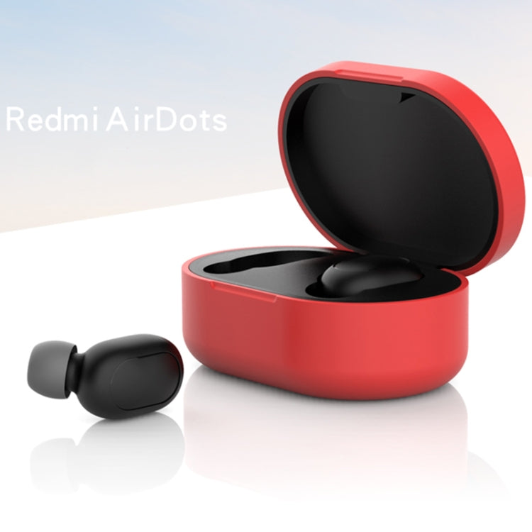 Bluetooth Earphone Silicone Case For Redmi AirDots(Red) - Xiaomi Earphone Case by PMC TechLife | Online Shopping South Africa | PMC TechLife