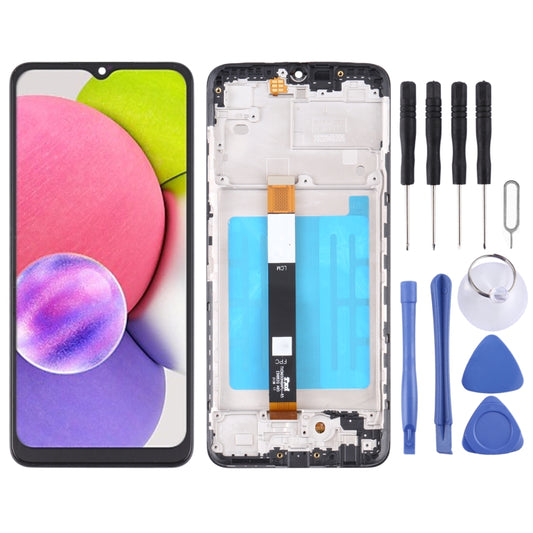 OEM LCD Screen For Samsung Galaxy A03s SM-A037U US Edition Digitizer Full Assembly with Frame - LCD Screen by PMC Jewellery | Online Shopping South Africa | PMC Jewellery