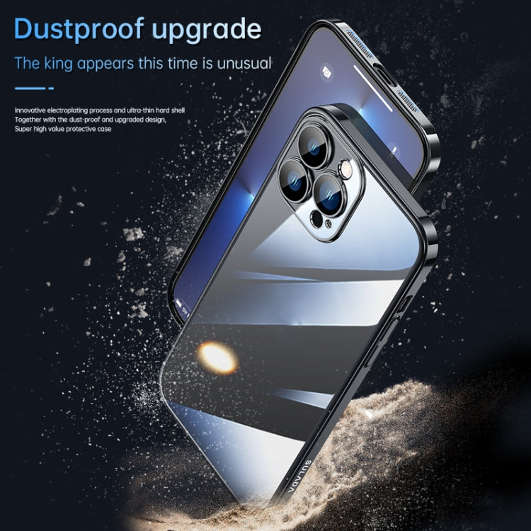 For iPhone 13 Pro Max SULADA JINGJIA Series Lens Protector PC Phone Case (Silver) - iPhone 13 Pro Max Cases by SULADA | Online Shopping South Africa | PMC TechLife