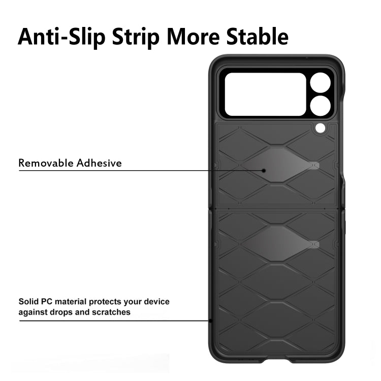 For Samsung Galaxy Z Flip4 Diamond Lattice Hinge Phone Case(Purple) - free shipping - PMC TechLife - Order now!