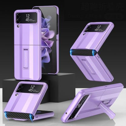 For Samsung Galaxy Z Flip4 GKK All-inclusive Shockproof Protective Phone Case(Purple) - Galaxy Z Flip4 5G Cases by GKK | Online Shopping South Africa | PMC Jewellery | Buy Now Pay Later Mobicred