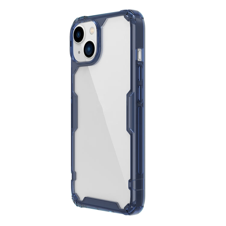 For iPhone 14 NILLKIN Ultra Clear PC + TPU Phone Case (Blue) - iPhone 14 Cases by NILLKIN | Online Shopping South Africa | PMC Jewellery