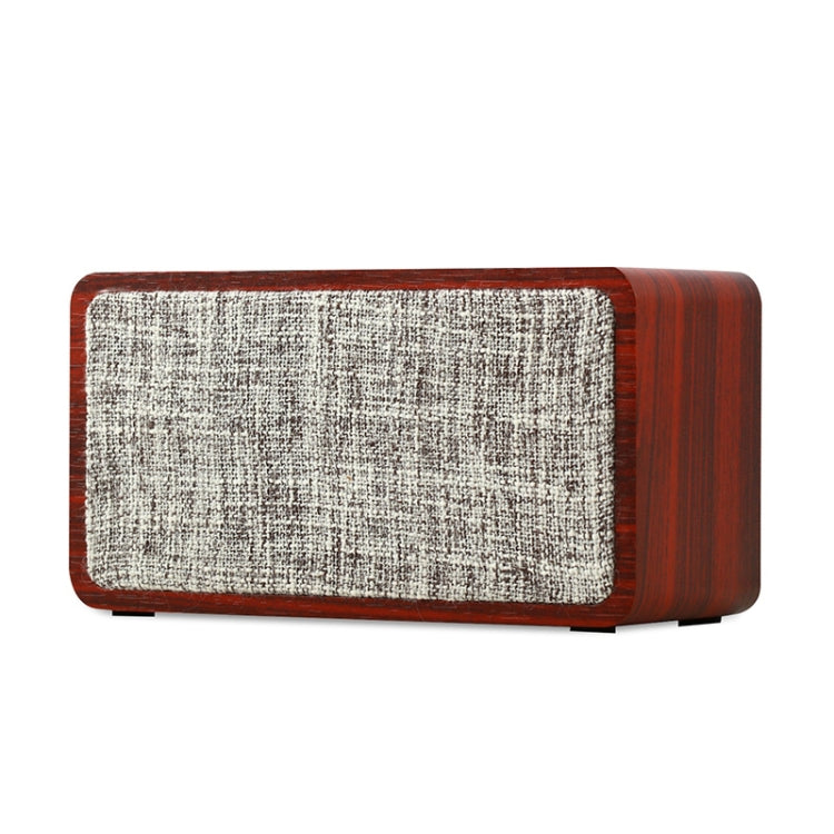Q2 Subwoofer Wooden Wireless Bluetooth Speaker(Red) - Desktop Speaker by PMC TechLife | Online Shopping South Africa | PMC TechLife