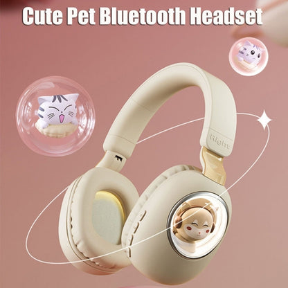 B4 RGB Cartoon Stereo Headset Wireless Bluetooth Headphones(Cat) - Headset & Headphone by PMC Jewellery | Online Shopping South Africa | PMC Jewellery