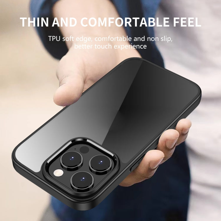 For iPhone 14 Pro Max iPAKY Shockproof PC + TPU Protective Phone Case (Black) - iPhone 14 Pro Max Cases by iPAKY | Online Shopping South Africa | PMC TechLife | Buy Now Pay Later Mobicred