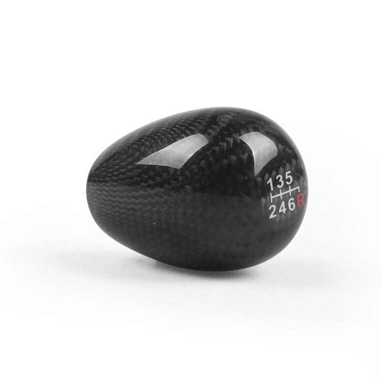 Car Modified 6 Speed Carbon Fiber Gear Stick Shift Knob Head - free shipping - PMC TechLife - Order now!