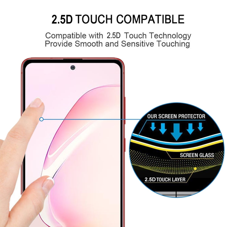 For Galaxy Note 10 Lite Full Glue Full Cover Screen Protector Tempered Glass Film - Galaxy Tempered Glass by PMC TechLife | Online Shopping South Africa | PMC TechLife