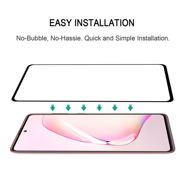 For Galaxy Note 10 Lite Full Glue Full Cover Screen Protector Tempered Glass Film - Galaxy Tempered Glass by PMC TechLife | Online Shopping South Africa | PMC TechLife