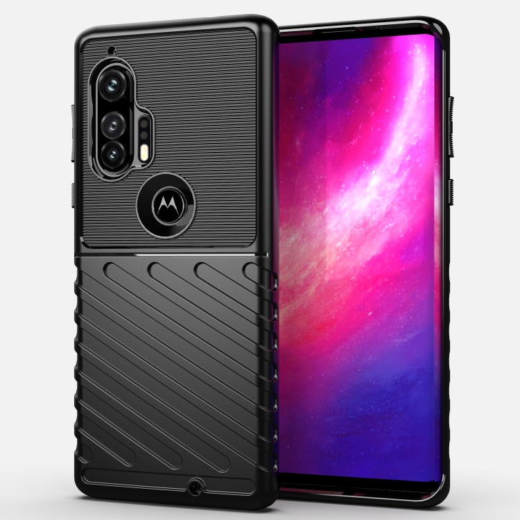 For Motorola Edge Plus Thunderbolt Shockproof TPU Soft Case(Black) - Motorola Cases by PMC TechLife | Online Shopping South Africa | PMC TechLife | Buy Now Pay Later Mobicred
