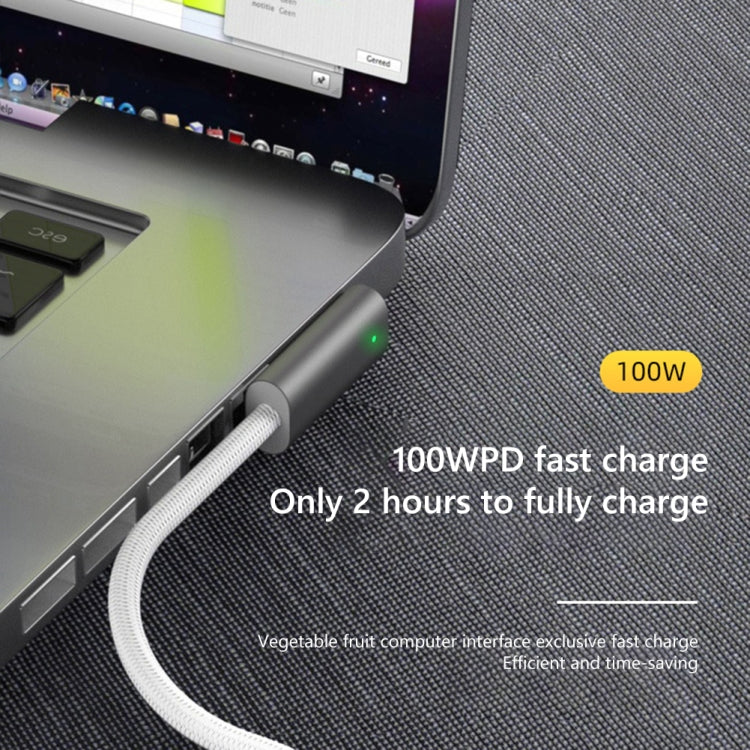 100W 5 Pin MagSafe 2 (T-shaped) to USB-C / Type-C PD Charging Cable, Cable Length: 1.8m - Cable & Adapter by PMC TechLife | Online Shopping South Africa | PMC TechLife