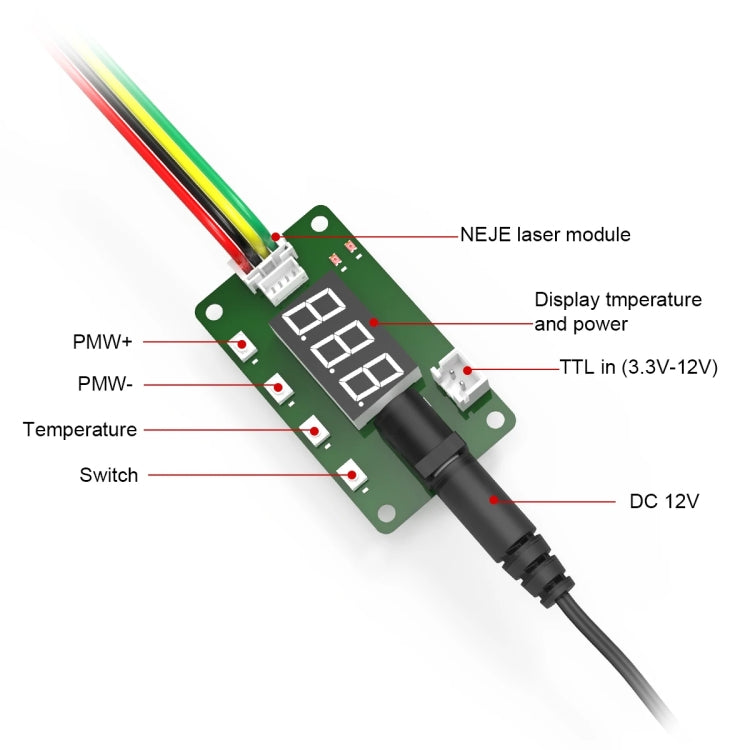 NEJE A40640 15W 450nm Laser Engraver Module Kits - DIY Engraving Machines by NEJE | Online Shopping South Africa | PMC Jewellery | Buy Now Pay Later Mobicred