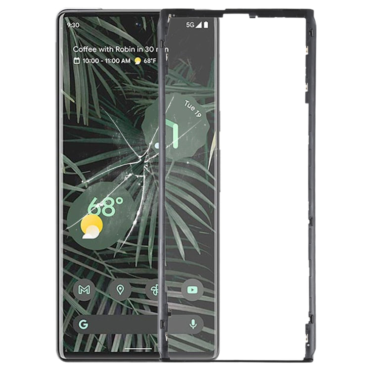 Front LCD Screen Bezel Frame For Google Pixel 6 Pro - free shipping - PMC TechLife - Order now!