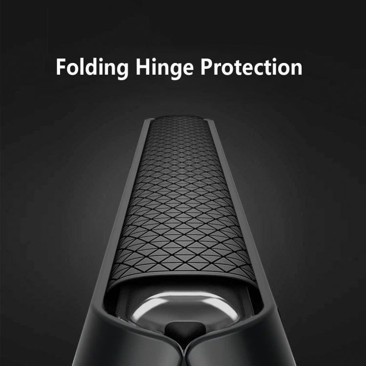 For Samsung Galaxy Z Fold4 GKK Litchi Pattern Foldable Protective Phone Case with Ring Holder(Gold) - free shipping - PMC TechLife - Order now!