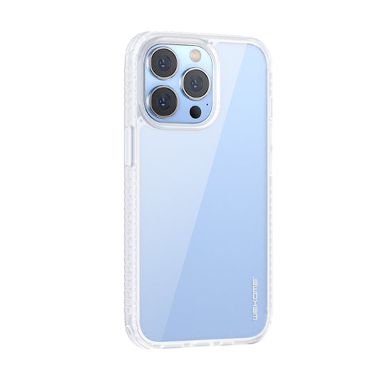 For iPhone 14 Pro Max WEKOME Armour Anti-Drop Phone Case (Clear White) - iPhone 14 Pro Max Cases by WK | Online Shopping South Africa | PMC Jewellery | Buy Now Pay Later Mobicred