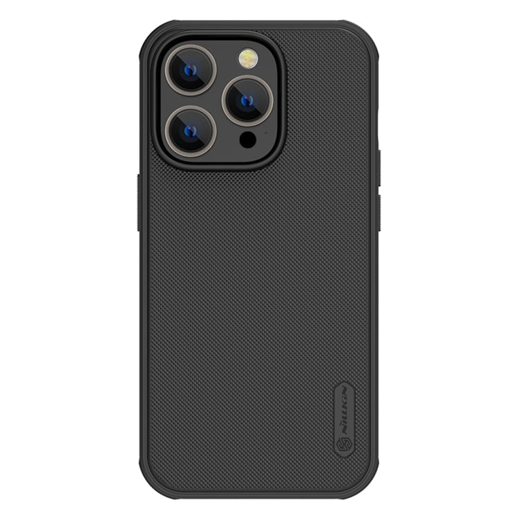 For iPhone 14 Pro NILLKIN Frosted Shield Pro Magsafe Phone Case(Black) - iPhone 14 Pro Cases by NILLKIN | Online Shopping South Africa | PMC Jewellery