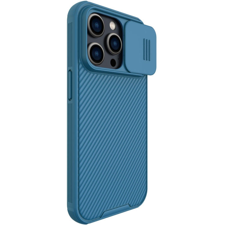 For iPhone 14 Pro Max NILLKIN CamShield Pro Protective Phone Case(Blue) - free shipping - PMC TechLife - Order now!