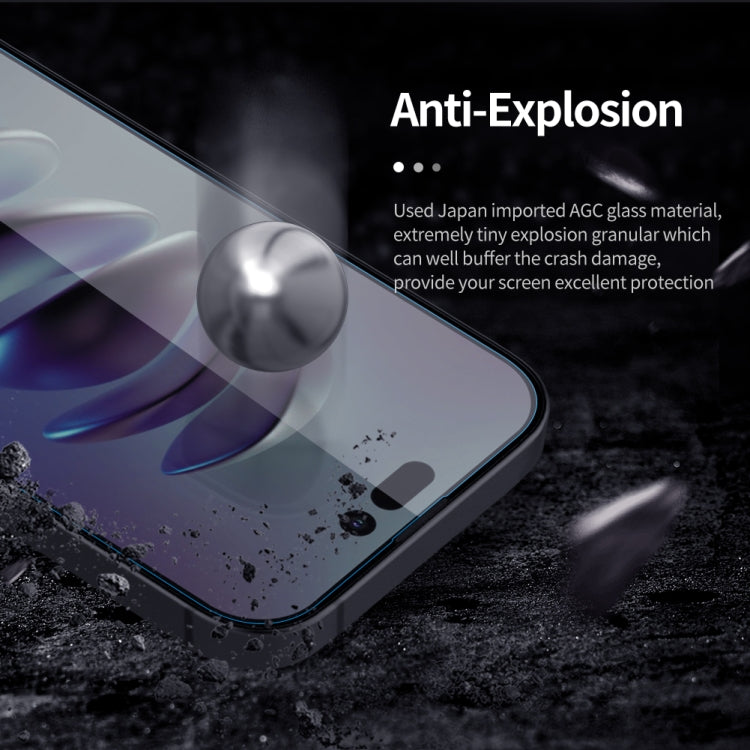 For iPhone 14 Pro Max NILLKIN H+Pro 0.2mm 9H Explosion-proof Tempered Glass Film - iPhone 14 Pro Max Tempered Glass by NILLKIN | Online Shopping South Africa | PMC Jewellery