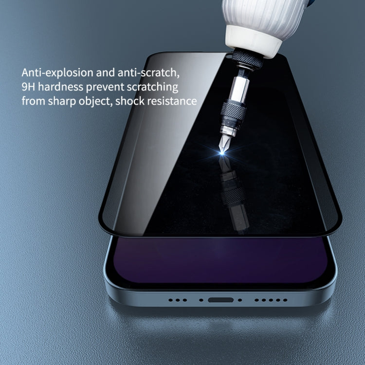 For iPhone 14 Pro NILLKIN Guardian Full Coverage Privacy Tempered Glass Film - iPhone 14 Pro Tempered Glass by NILLKIN | Online Shopping South Africa | PMC TechLife | Buy Now Pay Later Mobicred