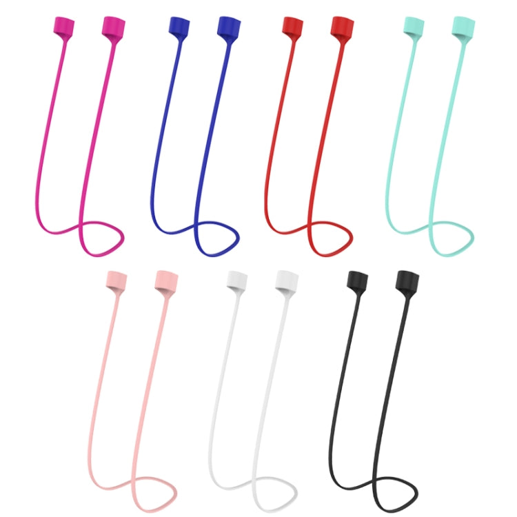 For AirPods Pro 2 Bluetooth Headset Anti-lost Rope Magnetic Silicone Lanyard(Pink) - Anti-lost & Holder by PMC TechLife | Online Shopping South Africa | PMC TechLife
