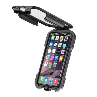 Kewig M18S-A2 Motorcycle / Bicycle Rearview Mirror Wireless Charging Waterproof Box Mobile Phone Holder - Holder by Kewig | Online Shopping South Africa | PMC Jewellery | Buy Now Pay Later Mobicred