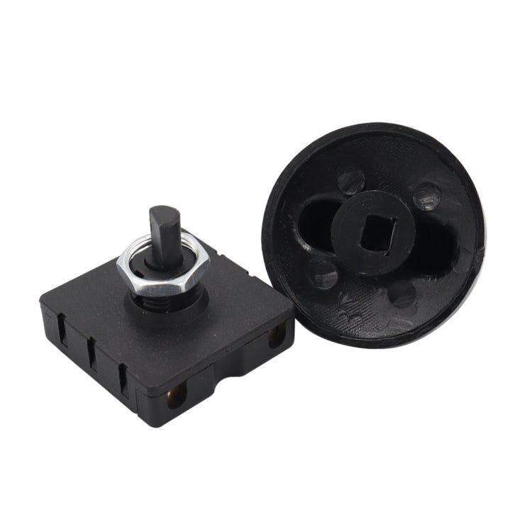 Type B 2 Pair 4 Gear 3 Speed Rotary Switch Fan Heater Speed Selector - Others by PMC TechLife | Online Shopping South Africa | PMC TechLife