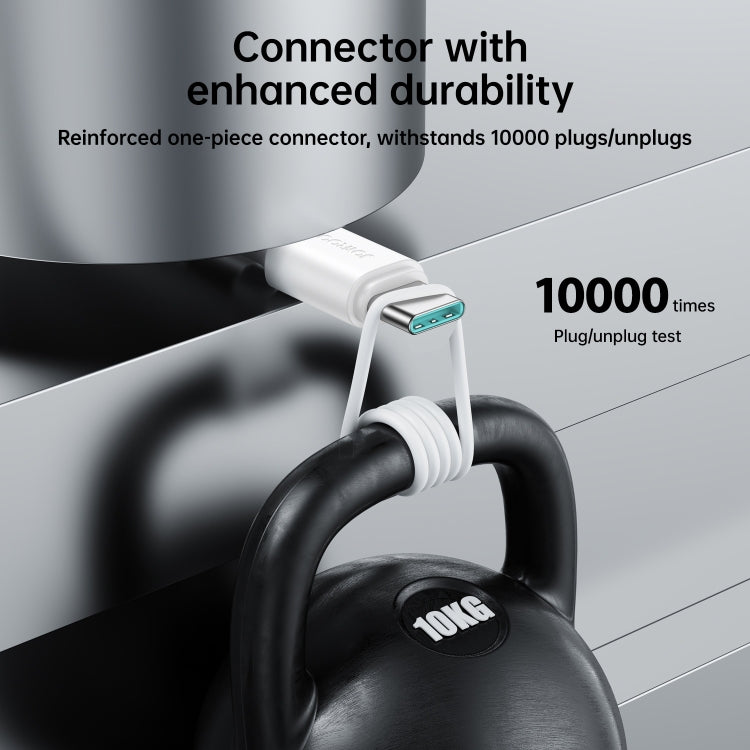 JOYROOM S-UC027A9 3A USB to USB-C/Type-C Fast Charging Data Cable, Length: 2m(Black) - free shipping - PMC TechLife - Order now!