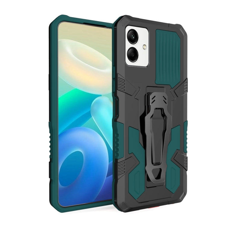 For Samsung Galaxy A04 Armor Warrior Shockproof PC + TPU Phone Case(Army Green) - free shipping - PMC TechLife - Order now!