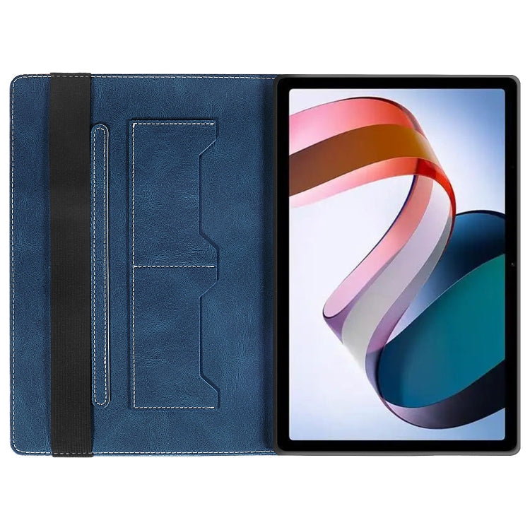 For Xiaomi Redmi Pad 10.61 Splicing Series Tablet PC Leather Case(Royal Blue) - free shipping - PMC TechLife - Order now!