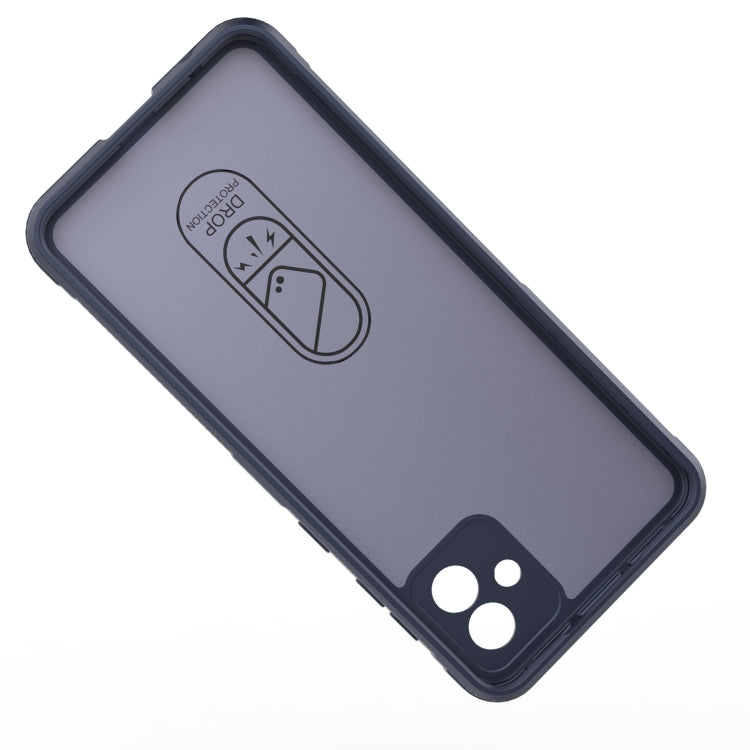 For Samsung Galaxy A04 4G Magic Shield TPU + Flannel Phone Case(Dark Green) - Galaxy Phone Cases by PMC TechLife | Online Shopping South Africa | PMC TechLife