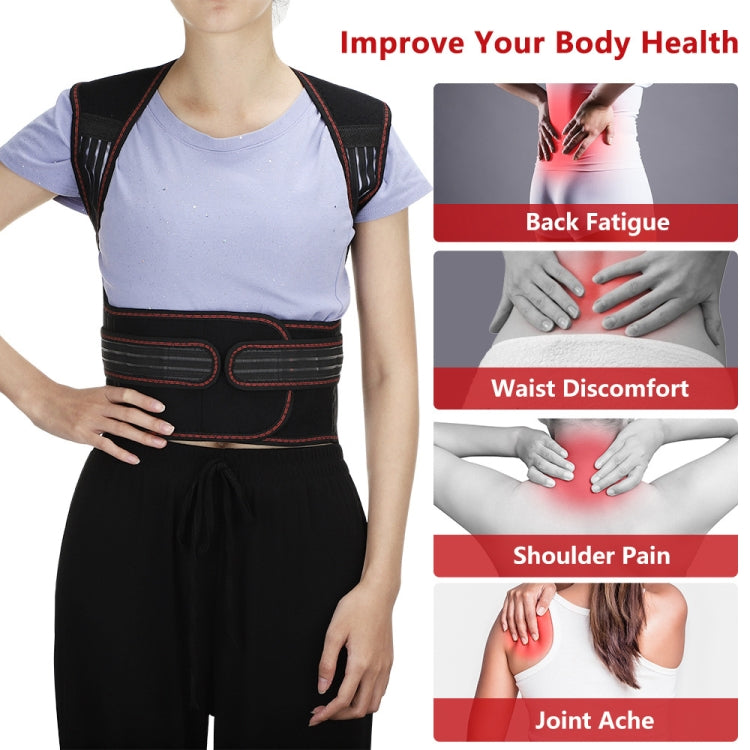 HailiCare Larger Version Household Neck Back Waist Protector Waistcoat Warm Vest Protective Gear with Magnet Therapy, Size:L - Corrector by PMC Jewellery | Online Shopping South Africa | PMC Jewellery