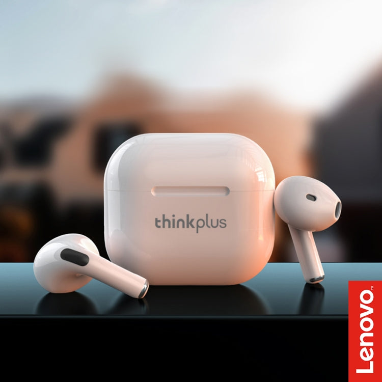 Lenovo LP40 TWS Wireless Bluetooth 5.1 Noise Reduction Earphone(White) - TWS Earphone by Lenovo | Online Shopping South Africa | PMC Jewellery