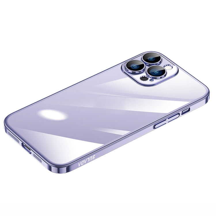 For iPhone 14 Pro Max SULADA Hard PC Shockproof Phone Case(Dark Purple) - iPhone 14 Pro Max Cases by SULADA | Online Shopping South Africa | PMC TechLife | Buy Now Pay Later Mobicred