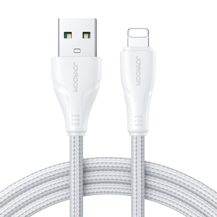 JOYROOM 2.4A USB to 8 Pin Surpass Series Fast Charging Data Cable, Length:2m(White) - Normal Style Cable by JOYROOM | Online Shopping South Africa | PMC Jewellery