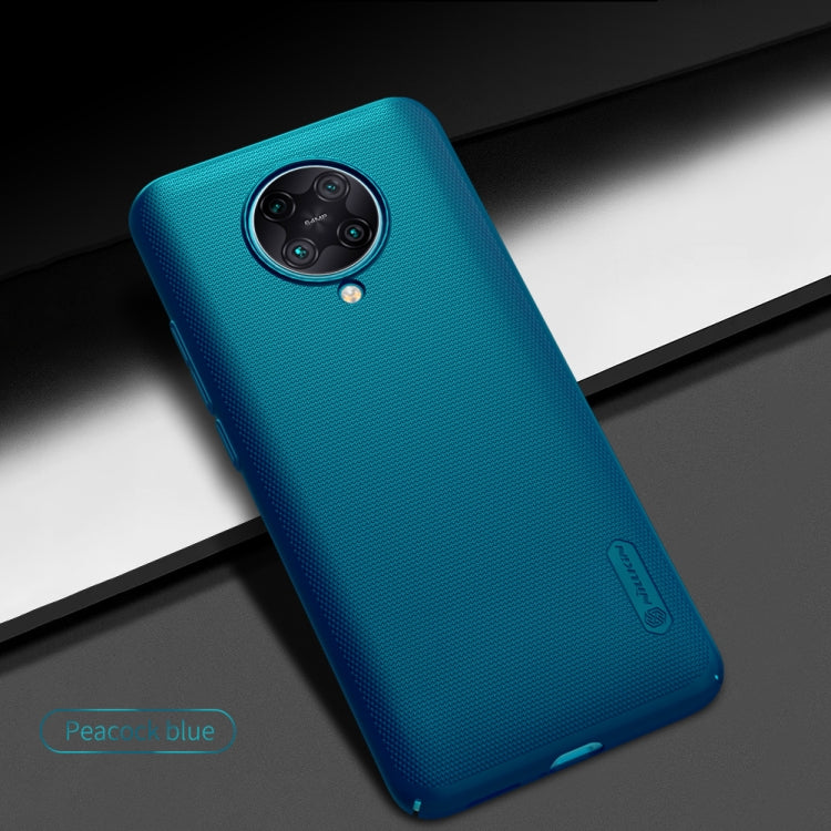 For Xiaomi Redmi K30 Pro NILLKIN Frosted Concave-convex Texture PC Protective(Blue) - Xiaomi Cases by NILLKIN | Online Shopping South Africa | PMC Jewellery